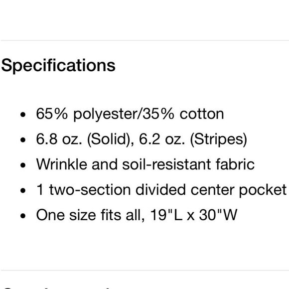 XMAS SALE Striped Black and White Bistro Chef Kitchen Apron - Picture 4 of 6